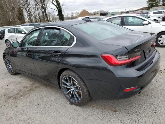 3MW5R7J50K8A05347 - 2019 BMW 330XI BLACK photo 2