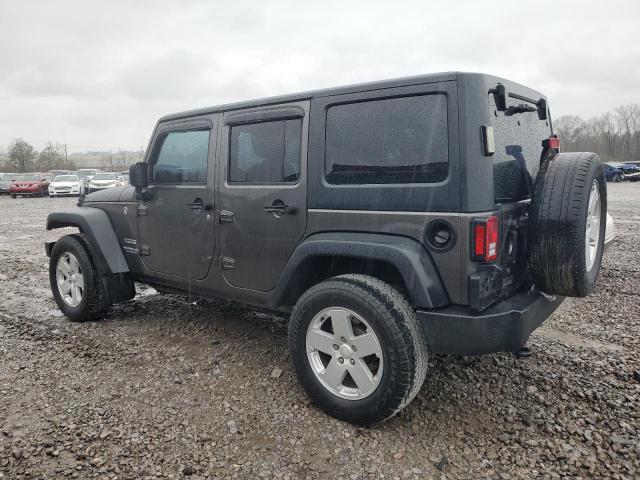 1C4BJWKG4GL236873 - 2016 JEEP WRANGLER U SPORT GRAY photo 2