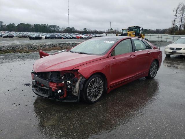 3LN6L2G99ER810344 - 2014 LINCOLN MKZ RED photo 1