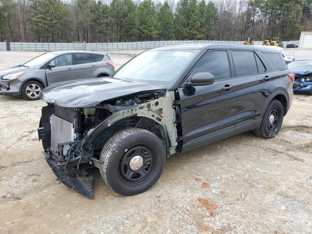 1FM5K8AB3NGA07906 - 2022 FORD EXPLORER POLICE INTERCEPTOR BLACK photo 1