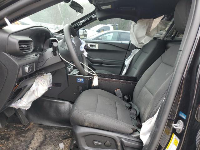 1FM5K8AB3NGA07906 - 2022 FORD EXPLORER POLICE INTERCEPTOR შავი ფოტო 7