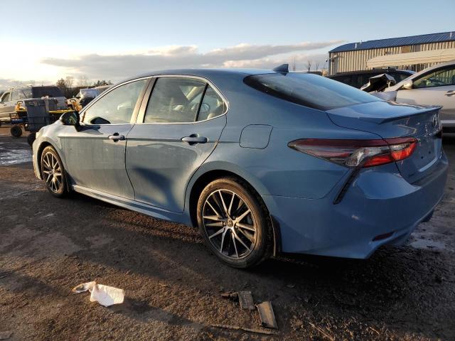 4T1T11BK9RU117043 - 2024 TOYOTA CAMRY SE NIGHT SHADE BLUE photo 2