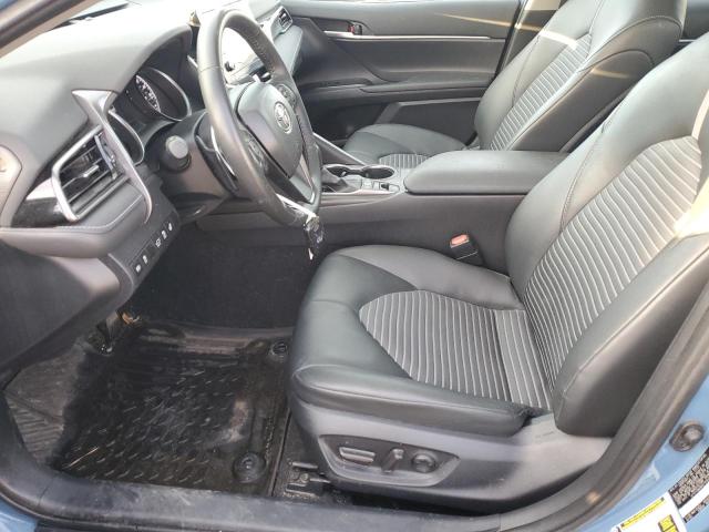 4T1T11BK9RU117043 - 2024 TOYOTA CAMRY SE NIGHT SHADE BLUE photo 7