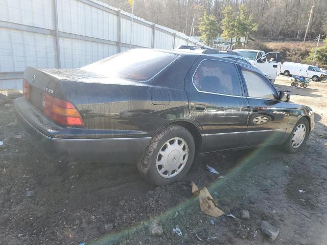 JT8BH22F3T0054720 - 1996 LEXUS LS 400 BLACK photo 3