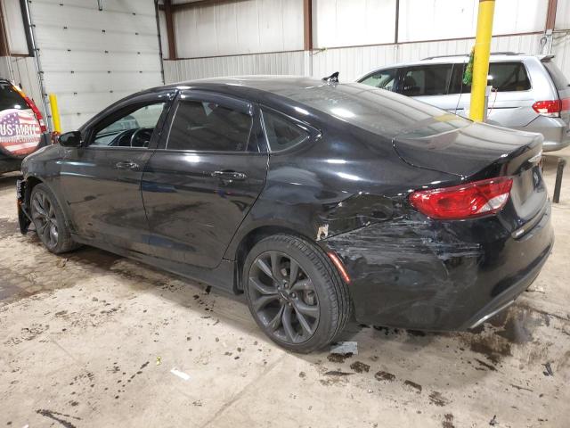 1C3CCCDG9FN630533 - 2015 CHRYSLER 200 S BLACK photo 2