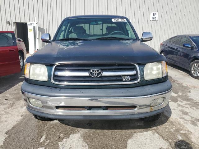 5TBBT44102S225490 - 2002 TOYOTA TUNDRA ACCESS CAB მწვანე ფოტო 5
