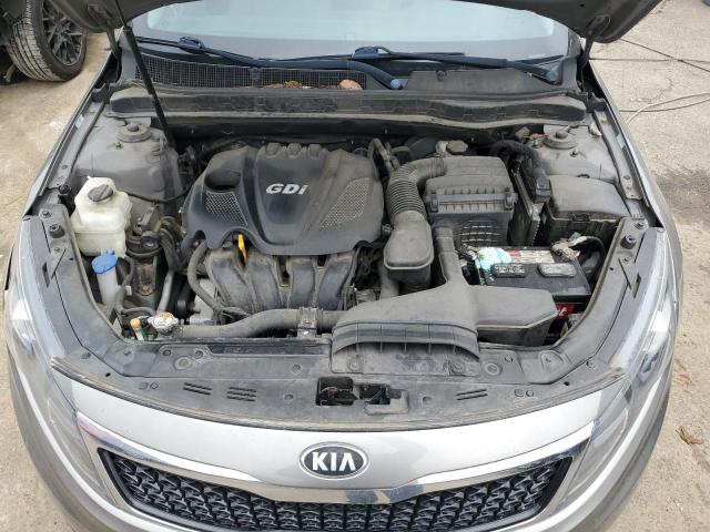 5XXGN4A79DG231048 - 2013 KIA OPTIMA EX GRAY photo 11