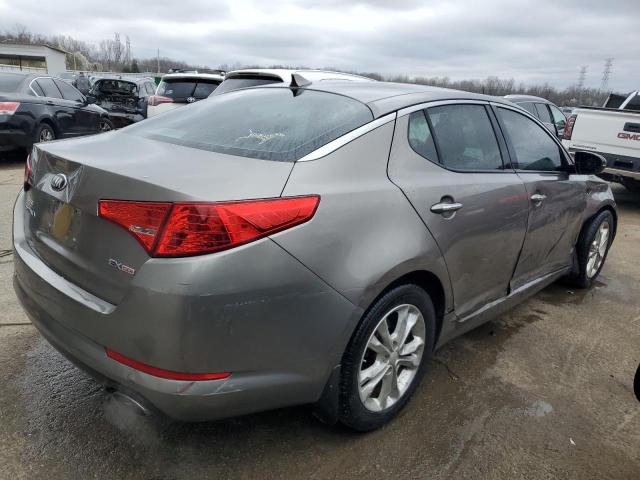 5XXGN4A79DG231048 - 2013 KIA OPTIMA EX GRAY photo 3