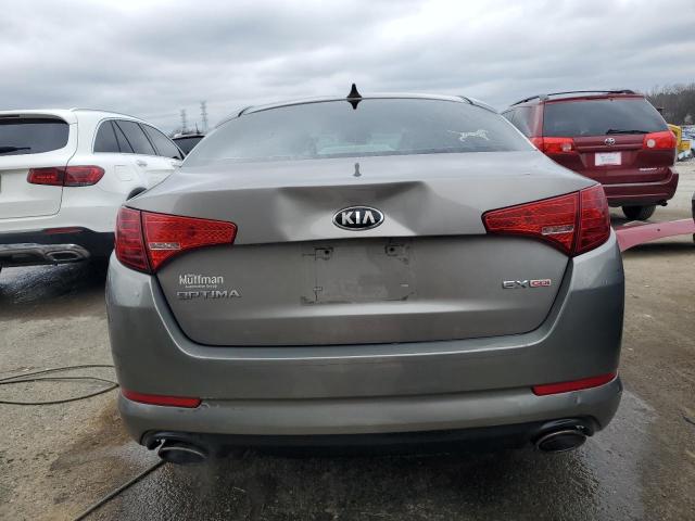 5XXGN4A79DG231048 - 2013 KIA OPTIMA EX GRAY photo 6