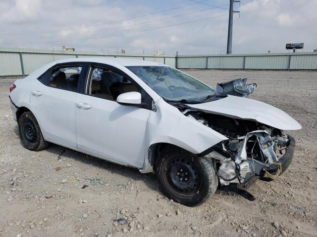 2T1BURHE6FC275095 - 2015 TOYOTA COROLLA L WHITE photo 4