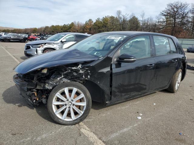 WVWNM7AJ8CW302793 - 2012 VOLKSWAGEN GOLF BLACK photo 1