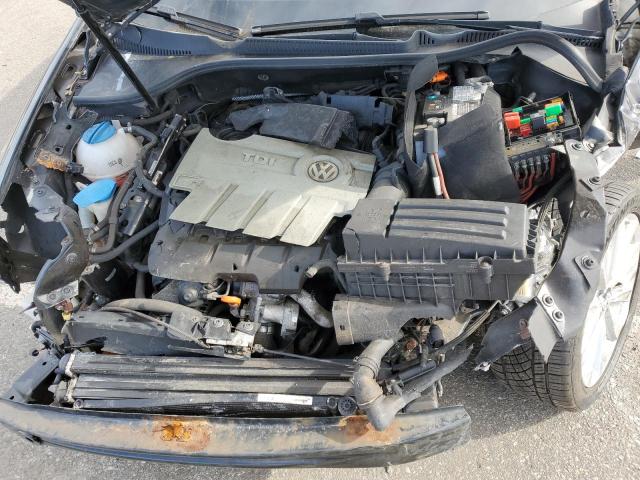 WVWNM7AJ8CW302793 - 2012 VOLKSWAGEN GOLF BLACK photo 11