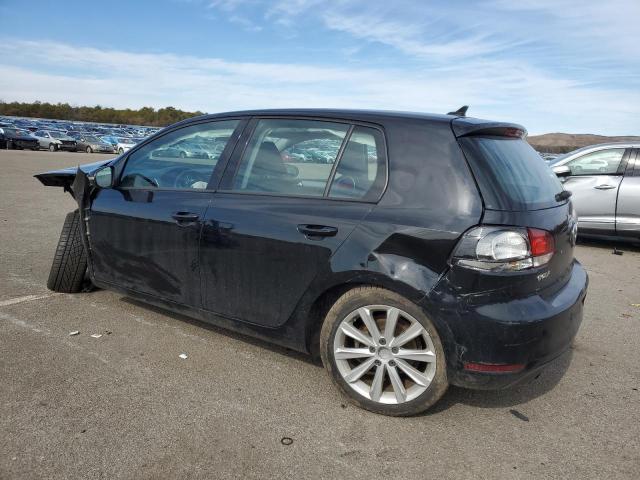 WVWNM7AJ8CW302793 - 2012 VOLKSWAGEN GOLF BLACK photo 2