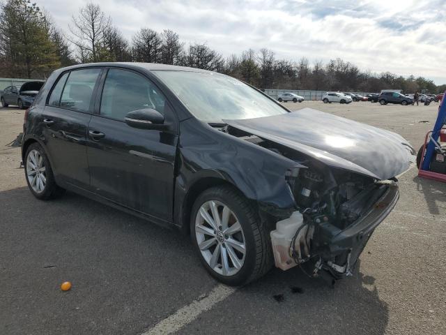 WVWNM7AJ8CW302793 - 2012 VOLKSWAGEN GOLF BLACK photo 4