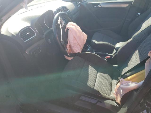 WVWNM7AJ8CW302793 - 2012 VOLKSWAGEN GOLF BLACK photo 7