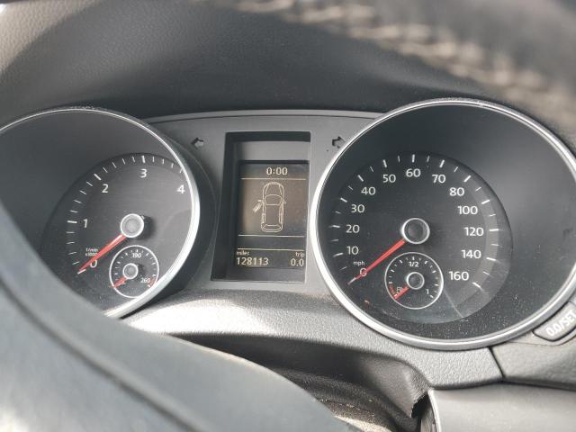 WVWNM7AJ8CW302793 - 2012 VOLKSWAGEN GOLF BLACK photo 9