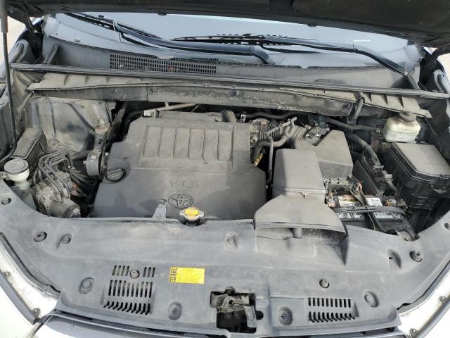 5TDJKRFH2FS077264 - 2015 TOYOTA HIGHLANDER XLE 黑色 照片 12