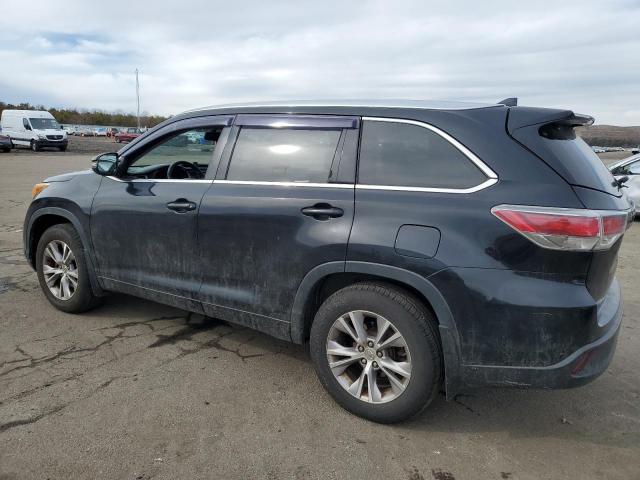 5TDJKRFH2FS077264 - 2015 TOYOTA HIGHLANDER XLE 黑色 照片 2