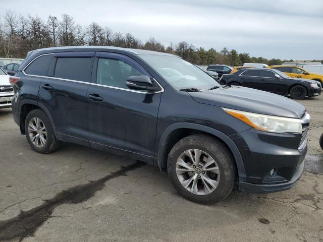 5TDJKRFH2FS077264 - 2015 TOYOTA HIGHLANDER XLE 黑色 照片 4