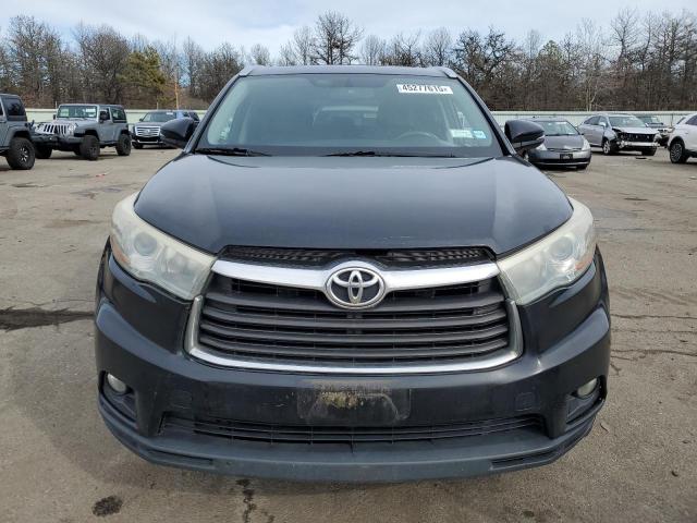 5TDJKRFH2FS077264 - 2015 TOYOTA HIGHLANDER XLE 黑色 照片 5