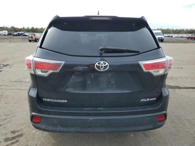 5TDJKRFH2FS077264 - 2015 TOYOTA HIGHLANDER XLE 黑色 照片 6