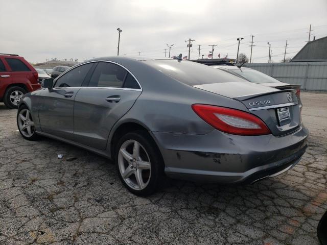 WDDLJ9BB2DA083661 - 2013 MERCEDES-BENZ CLS 550 4MATIC SILVER photo 2