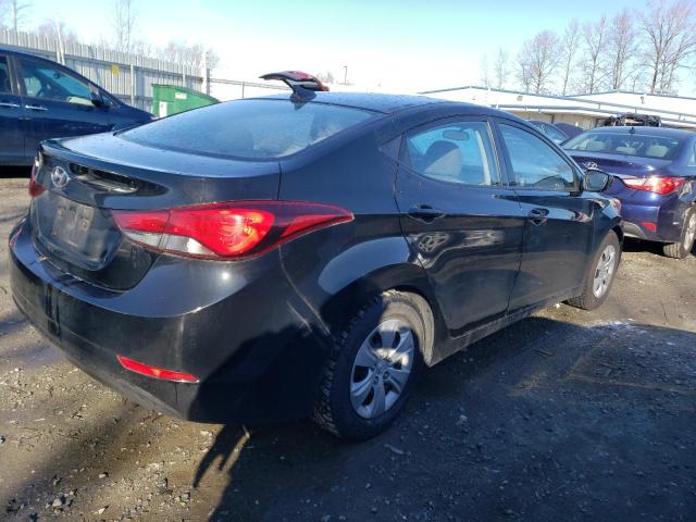 5NPDH4AE3GH686964 - 2016 HYUNDAI ELANTRA SE BLACK photo 3