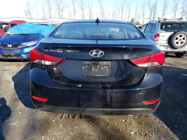 5NPDH4AE3GH686964 - 2016 HYUNDAI ELANTRA SE BLACK photo 6