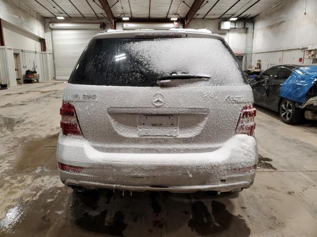 4JGBB8GB0BA725731 - 2011 MERCEDES-BENZ ML 350 4MATIC SILVER photo 6
