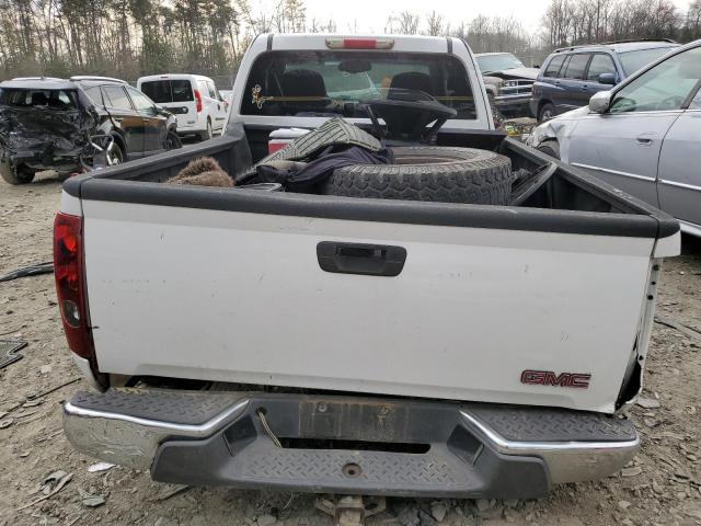 1GTDT199588129123 - 2008 GMC CANYON WHITE photo 6