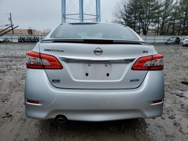 3N1AB7AP7DL790296 - 2013 NISSAN SENTRA S SILVER photo 6