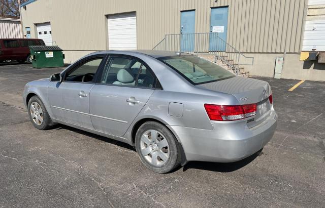 5NPET46C38H299259 - 2008 HYUNDAI SONATA GLS SILVER photo 3