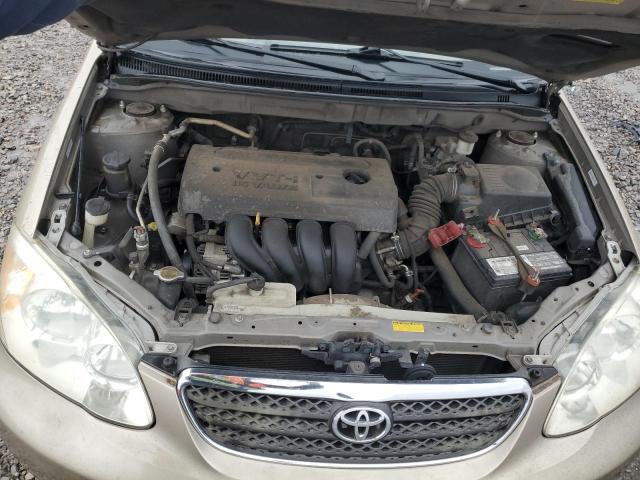 1NXBR32E38Z047032 - 2008 TOYOTA COROLLA CE TAN photo 11