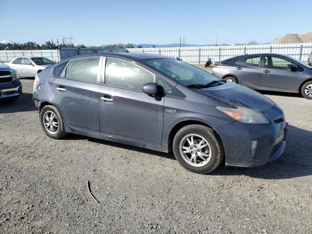 JTDKN3DP9C3023184 - 2012 TOYOTA PRIUS PLUG GRAY photo 4