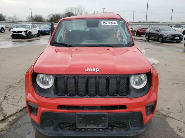 ZACNJAAB0LPM01648 - 2020 JEEP RENEGADE SPORT RED photo 5