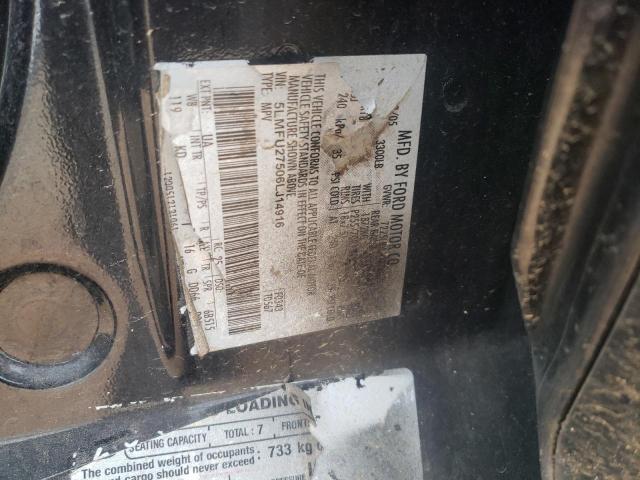 5LMFU27506LJ14916 - 2006 LINCOLN NAVIGATOR შავი ფოტო 13