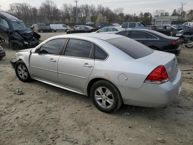 2G1WA5E33F1111333 - 2015 CHEVROLET IMPALA LIM LS SILVER photo 2