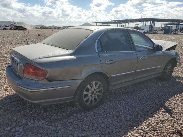 KMHWF35H84A966326 - 2004 HYUNDAI SONATA GLS GRAY photo 3