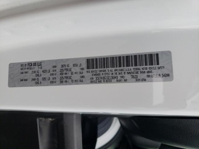 3C6TRVBG1GE136043 - 2016 RAM PROMASTER 1500 HIGH WHITE photo 13