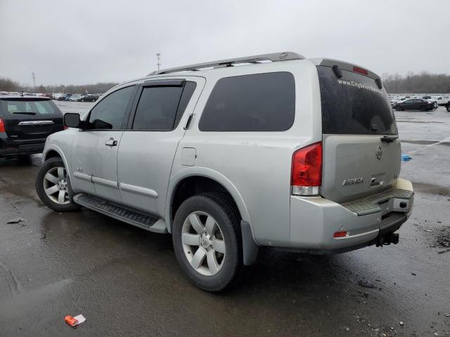 5N1AA08C88N620184 - 2008 NISSAN ARMADA SE SILVER photo 2