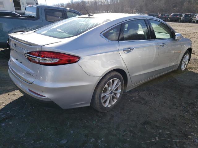 3FA6P0SU2KR163098 - 2019 FORD FUSION TITANIUM GRAY photo 3