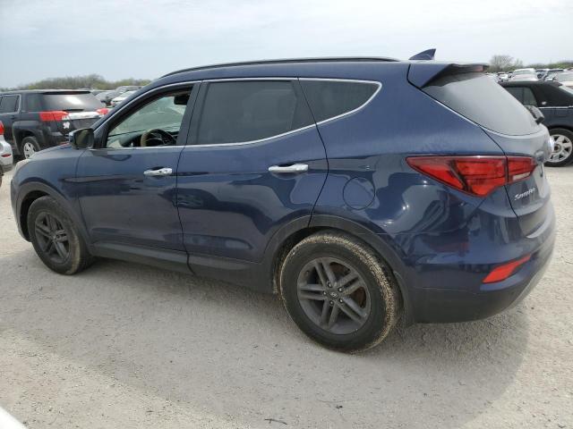 5XYZU3LB8HG496701 - 2017 HYUNDAI SANTA FE S BLUE photo 2