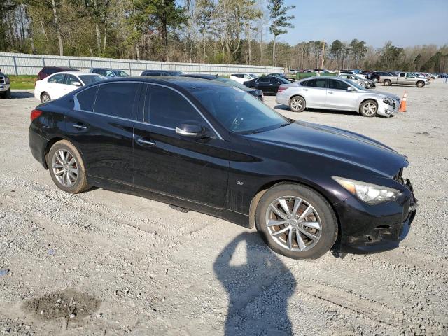 JN1BV7AP3EM679165 - 2014 INFINITI Q50 BASE BLACK photo 4