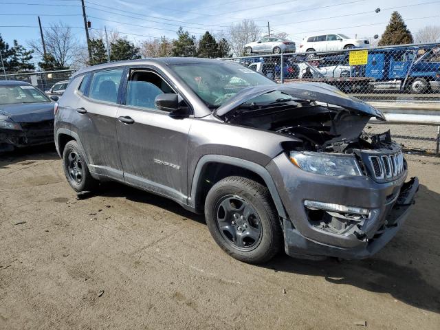 3C4NJCAB7JT123240 - 2018 JEEP COMPASS SPORT GRAY photo 4