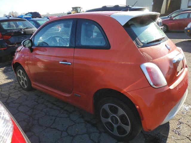 3C3CFFGE3HT699093 - 2017 FIAT 500 ELECTRIC ORANGE photo 2