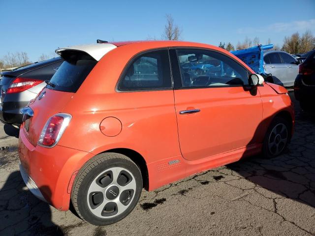 3C3CFFGE3HT699093 - 2017 FIAT 500 ELECTRIC ORANGE photo 3