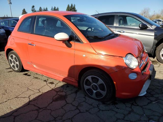 3C3CFFGE3HT699093 - 2017 FIAT 500 ELECTRIC ORANGE photo 4