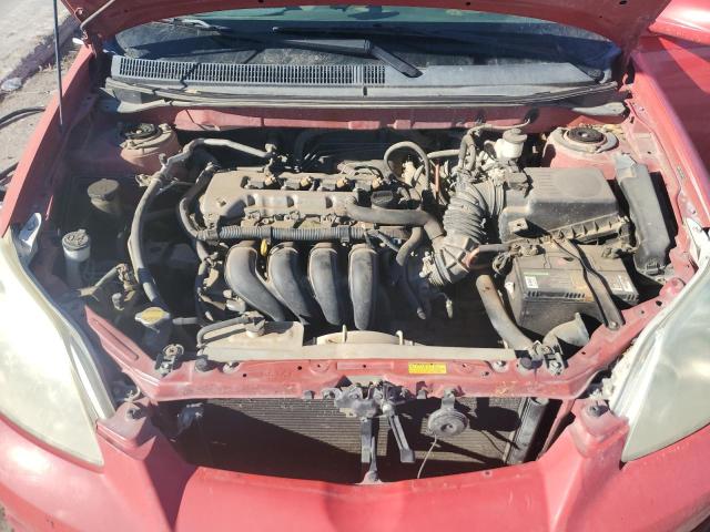 2T1KR32E86C555530 - 2006 TOYOTA COROLLA MA XR RED photo 12