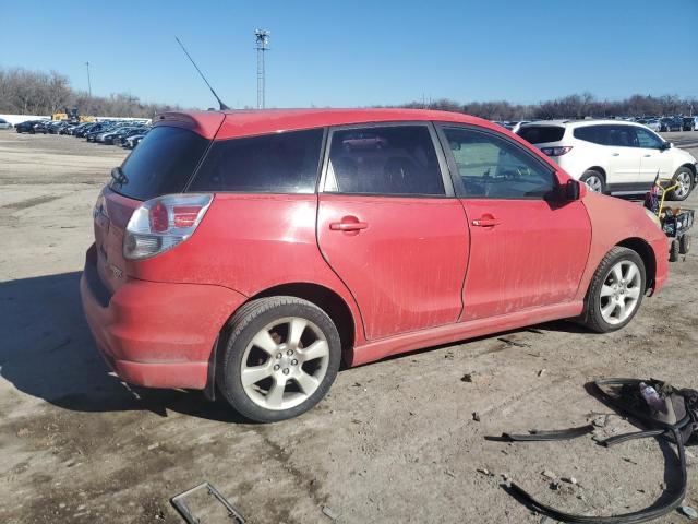 2T1KR32E86C555530 - 2006 TOYOTA COROLLA MA XR RED photo 3