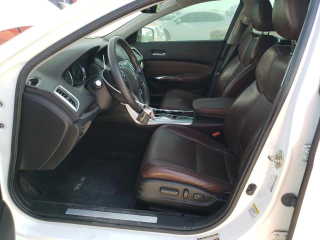 19UUB2F71FA010312 - 2015 ACURA TLX ADVANCE WHITE photo 7